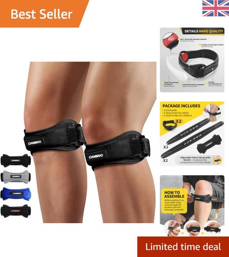 Custom fit patella knee - custom, strap