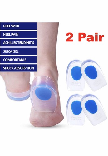 Pair gel foot cups heel - 2,
