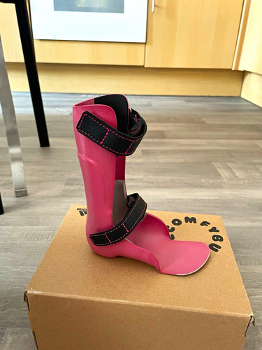 Custom printed afo brace - 3d,
