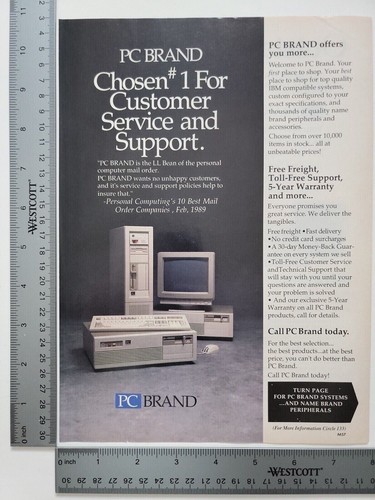 Brand customer service - pc,